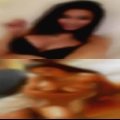 Nude woman showing their pussy