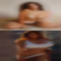 Woman looking black